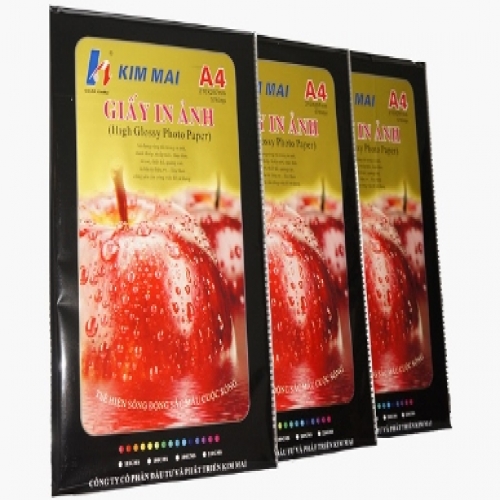 Giấy in ảnh A4 2 mặt bóng ĐL200